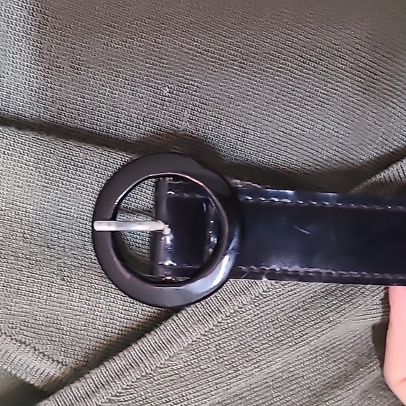 Say What? Vintage 90s short sleeve sweater with belt. - Picture 15 of 16